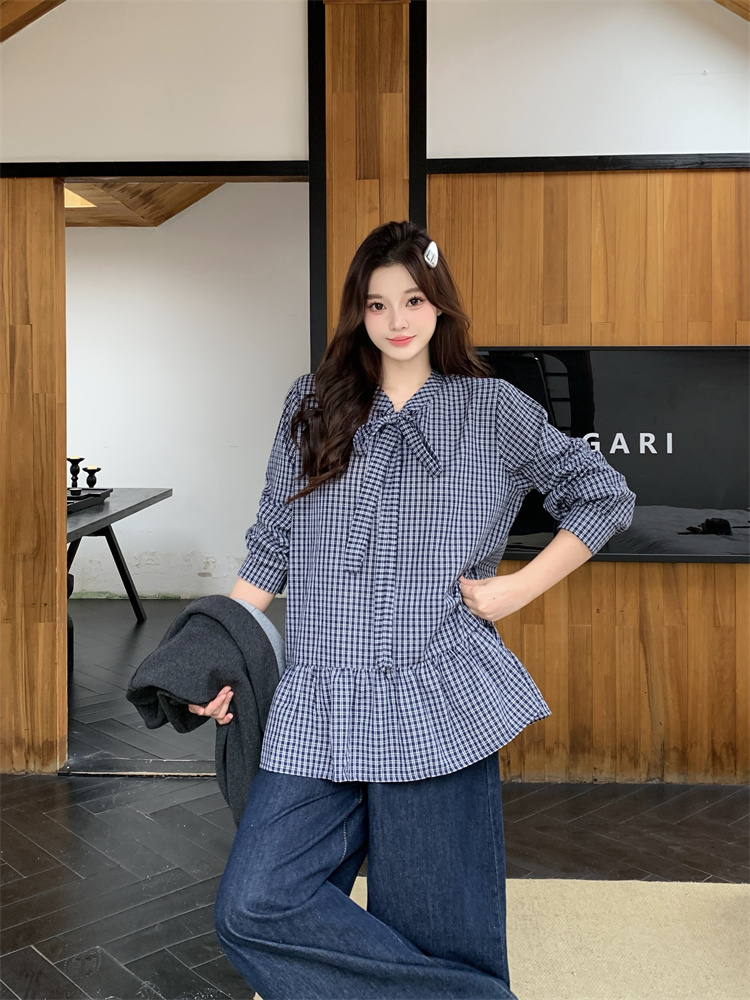 1761330540584_EF1fn6.jpg Preppy Style Women's Fashion Two-Piece Set with Shirt and Woolen Coat