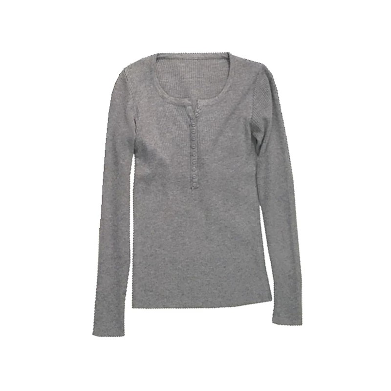 Women's Retro Slim Fit V-Neck Knit Pullover Sweater Long Sleeve Base Layer Top